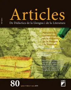 Articles. Didàctica de la Llengua i de la Literatura - gener 2019