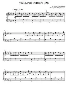 Twelfth Street Rag - Euday L. Bowman (Easy Piano)