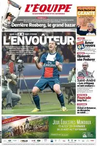L'Equipe du Mardi 17 Mars 2014