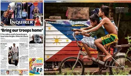 Philippine Daily Inquirer – August 24, 2014