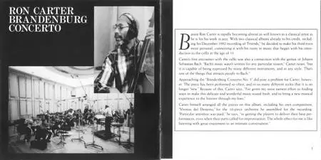 Ron Carter - Brandenburg Concerto (1995) {Blue Note ‎CDP 7243 8 54559 2 6}