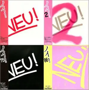 Neu! - Albums Collection 1972-2010 (4CD) Japanese Mini-LPs, Remastered Reissue 2012