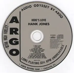 Hank Jones - Here's Love (1963) [Remastered 2007]