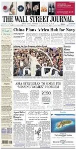 The Wall Street Journal - Friday-Sunday, 27-29 November 2015 / Asia