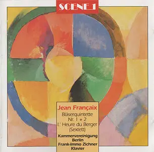 Francaix- Kammervereinigung Berlin - Bläserquintette Nr. 1+2 (1993)