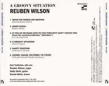 Reuben Wilson - A Groovy Situation (1970) {2014 Japan SHM-CD Blue Note 24-192 Remaster TYCJ-81097}