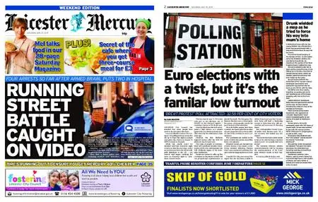 Leicester Mercury – May 25, 2019