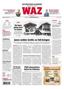 WAZ Westdeutsche Allgemeine Zeitung Essen-Werden - 23. Januar 2018
