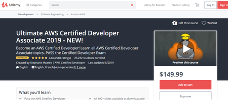 Ultimate AWS Certified Developer Associate 2019