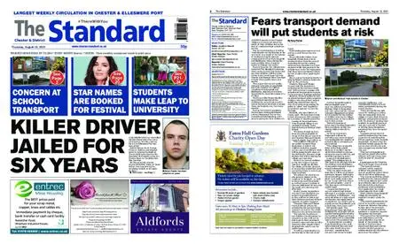 The Standard Frodsham & Helsby – August 12, 2021