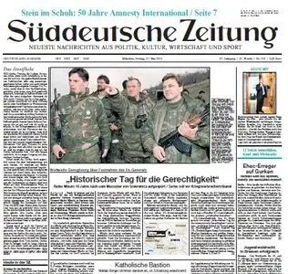 Süddeutsche Zeitung vom 27 Mai 2011
