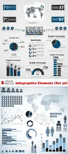 Vectors - Infographics Elements (Set 39)