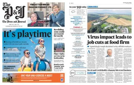 The Press and Journal Moray – July 03, 2020