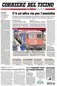 Corriere del Ticino - 23 Settembre 2016