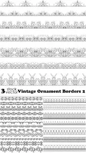 Vectors - Vintage Ornament Borders 2