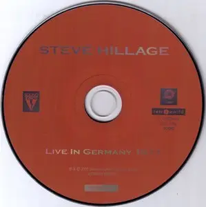 Steve Hillage - Live In Germany 1977 (2010)