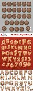 Vectors - Cookies Alphabets 2