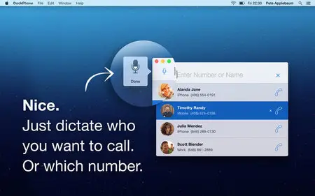 DockPhone v1.0 Multilingual Mac OS X Retail