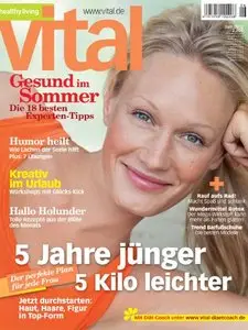 Vital healthy living Magazin Juni No 06 2012