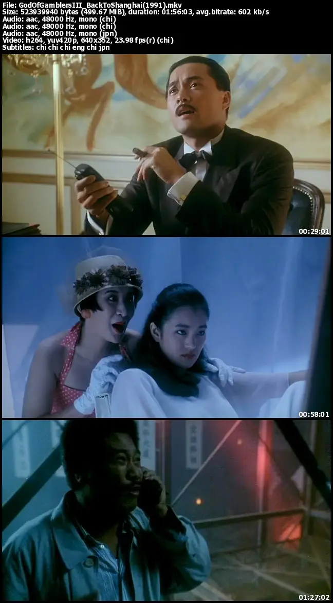 God Of Gamblers III: Back To Shanghai (1991)
