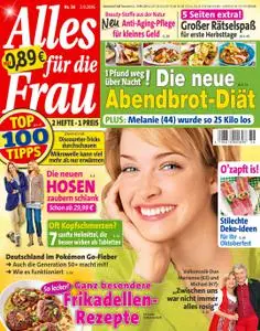 Alles für die Frau – 02. September 2016