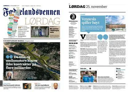 Fædrelandsvennen – 25. november 2017