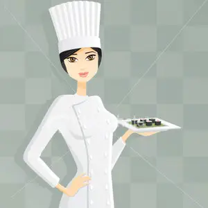 Vector Sushi Chef