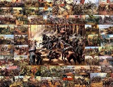 History in Photos - USA 100 Years Ago + Civil War 
