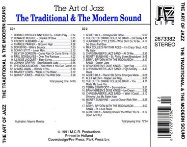 VA – The Art Of Jazz – The Traditional & The Modern Sound (Comp. 1991) (2-CD)