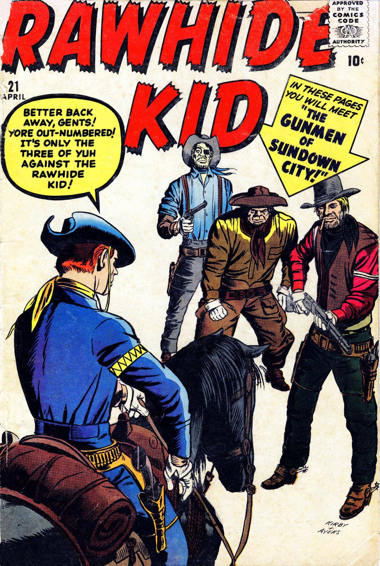 Rawhide Kid v1 021 1960 Gambit