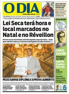 Jornal O Dia em PDF, Sexta, 17 de Dezembro de 2010