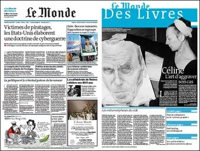 Le Monde - 03 June 2011 (+ Supplement)