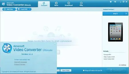 Aimersoft Video Converter Ultimate 6.1.1.0