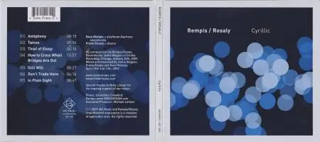 Dave Rempis, Frank Rosaly - Cyrillic (2009)