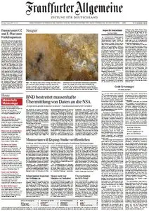 Frankfurter Allgemeine Zeitung vom Montag, 05. August 2013