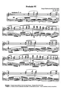 RachmaninoffS - Prelude Op. 23, No. 6