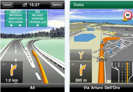 Navigon Mobile Navigator Italy v1.5.1 iPhone