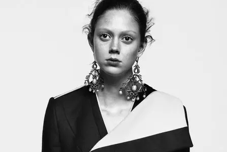 Natalie Westling by David Sims for Alexander McQueen Spring/Summer 2016