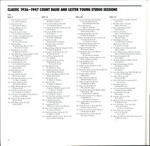 Count Basie & Lester Young - Classic 1936-1947 Count Basie and Lester Young Studio Sessions (2016) {8CD Box Set Mosaic MD8-263}