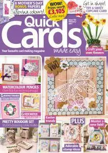 Quick Cards Made Easy - Issue 162 - February 2017