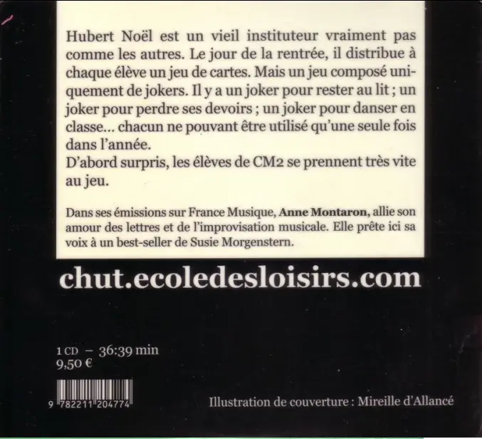 Susie Morgenstern, "Joker"