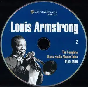 Louis Armstrong - The Complete Decca Studio Master Takes 1940-1949 (2000) {2CD Definitive Records DRCD11166}