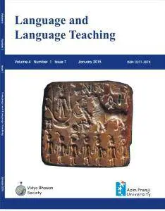 Language and Language Teaching - January 2015