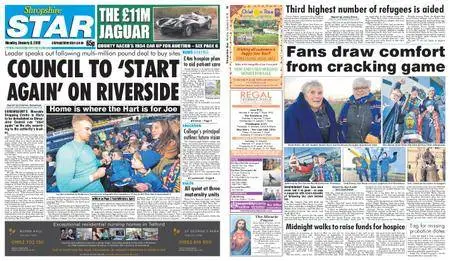 Shropshire Star Shrewsbury Edition – January 08, 2018