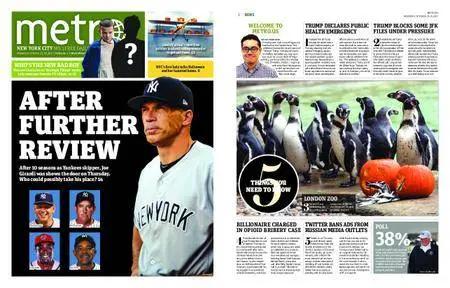 Metro New York – October 27, 2017