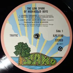 Traffic - The Low Spark of High Heeled Boys (UK 1st pressing) Vinyl rip in 24 Bit/ 96 Khz + CD 
