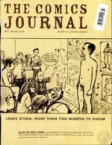 Comics Journal 251 2003-03 James Sturm W