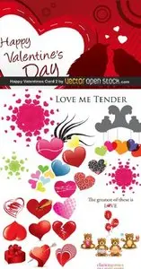 Valentine Day Hearts Vector MegaCollection
