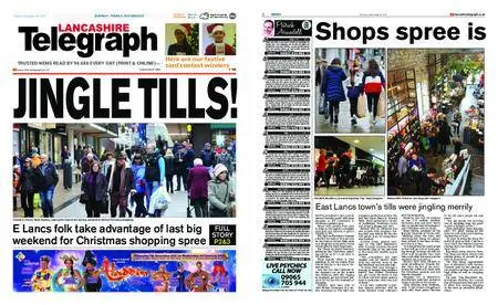 Lancashire Telegraph (Burnley, Pendle, Rossendale) – December 18, 2017