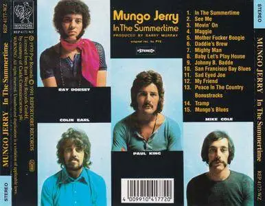 Mungo Jerry - In The Summertime (1970) {1991, Reissue}